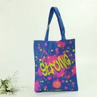 600D Blue Oksford mato sumkasi xarid qilish uchun sumka